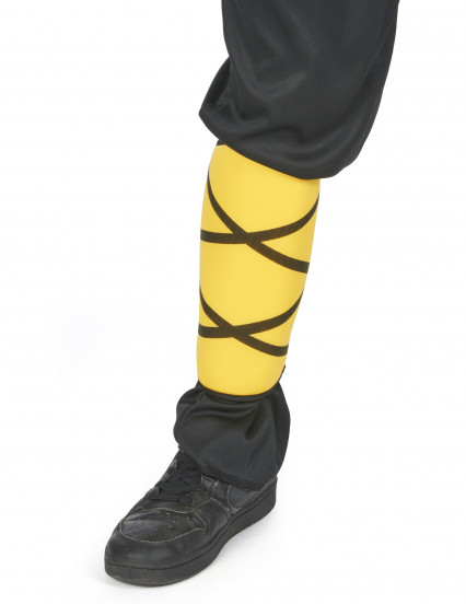 Kostume sort og gult ninja dreng 9