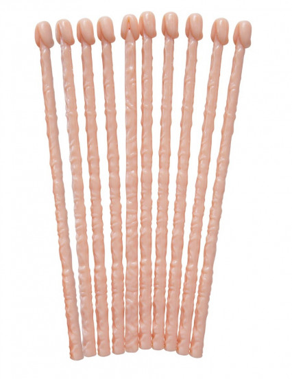 10 drinkpinde penisformede 1