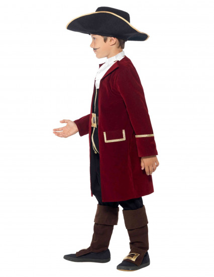 Piratkaptajn kostume dreng 4