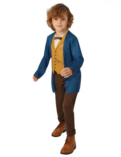 Kostume Newt Scamander klassisk til børn - Fantastiske Væsener Kostume Newt Scamander klassisk til børn - Fantastiske Væsener