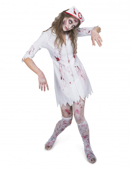 Kostume zombie sygeplejerske til kvinder 2