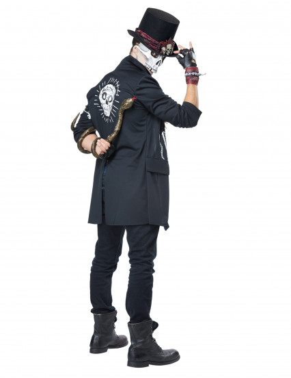 Plus size voodoo præste kostume til mænd 2