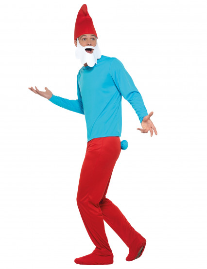 Voksen Papa Smurf™ kostume 3