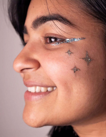 Återanvändbar Star Makeup Stencil 2